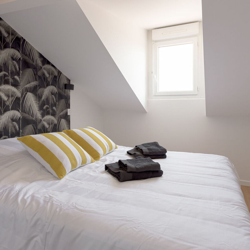 Duplex Pradignac: Bedroom