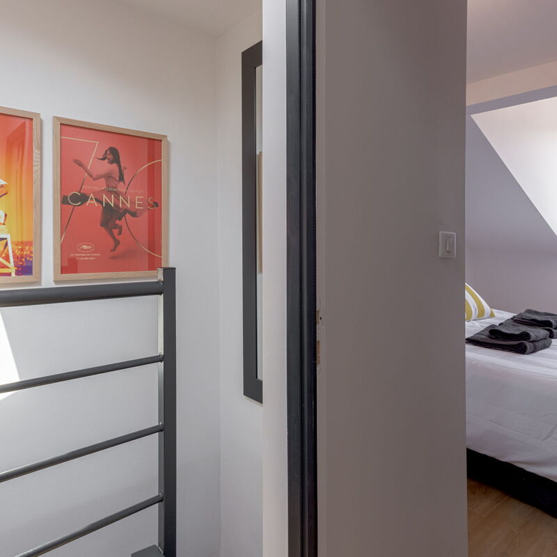 Duplex Pradignac: Bedroom