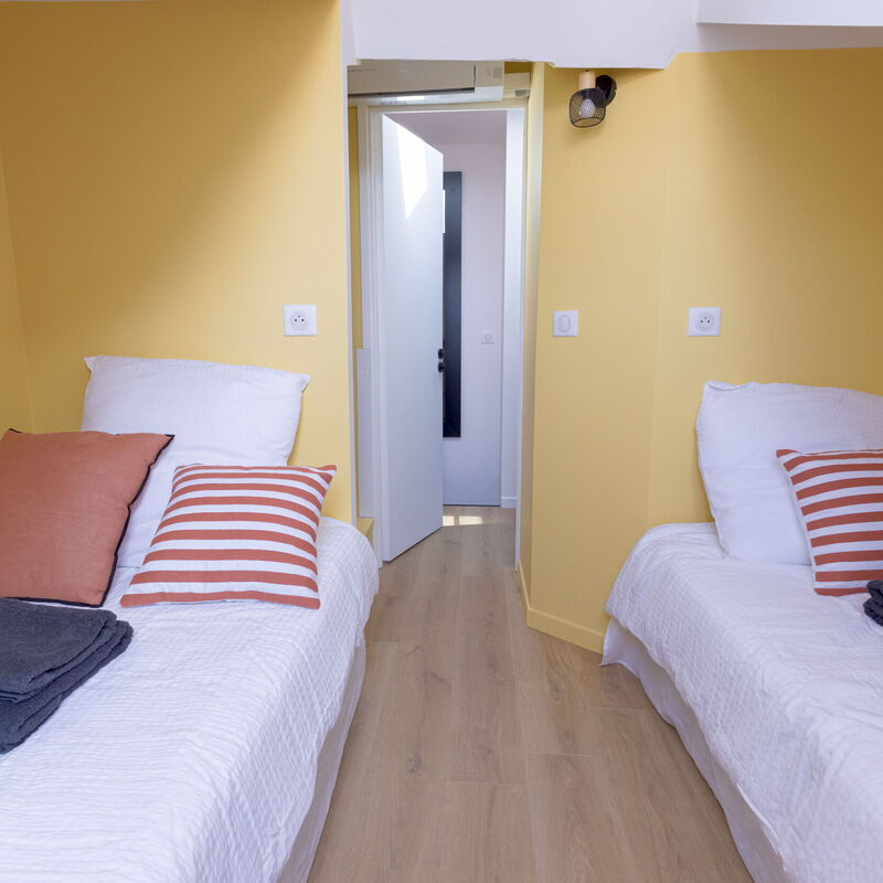 Duplex Pradignac: Bedroom