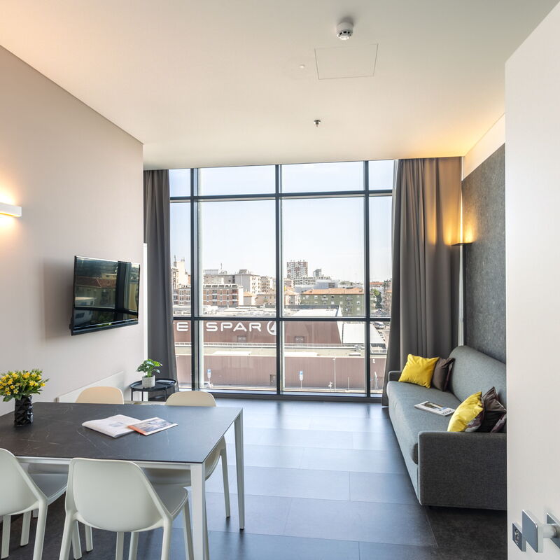 Htm Hybrid Tower Mestre: Entrée principale, Salon