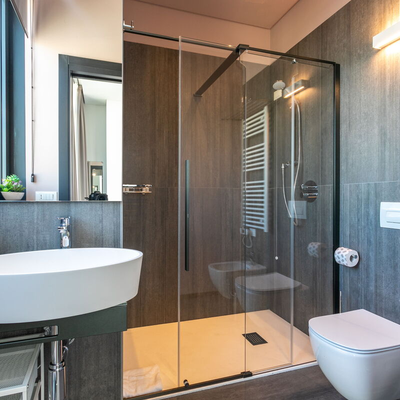 Htm Hybrid Tower Mestre: Salle de bain