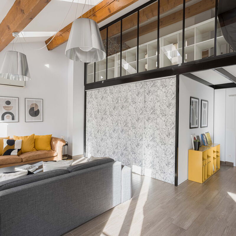 Loft Meynadier: Living Room