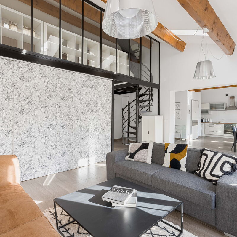 Loft Meynadier: Living Room