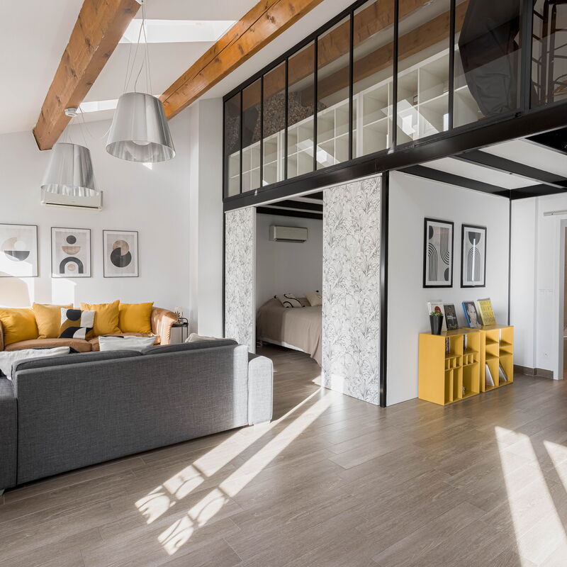 Loft Meynadier: Living Room