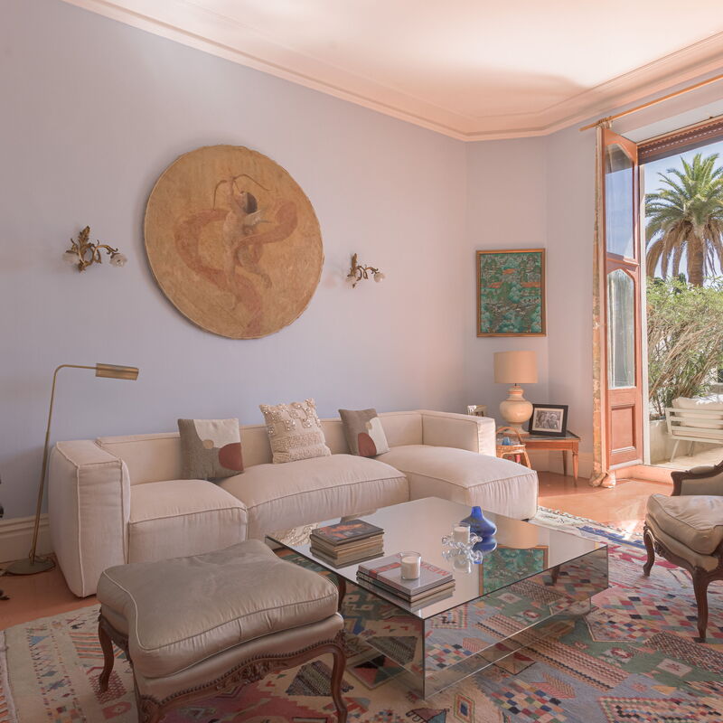 Le Château Vallombrosa: Living Room