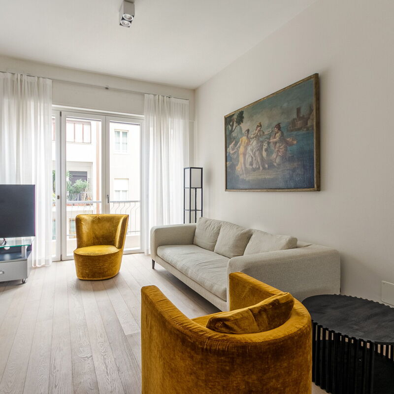 Palazzo Visconti Di Modrone: Living Room