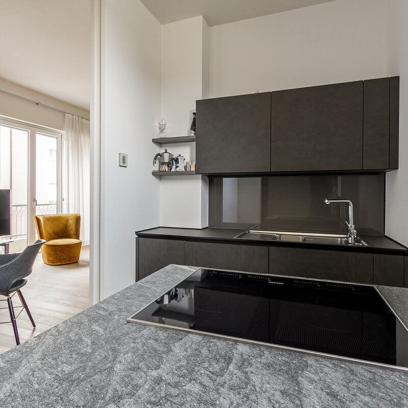 Palazzo Visconti Di Modrone: Kitchen, Living Room