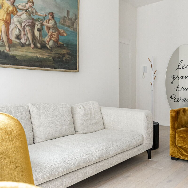 Palazzo Visconti Di Modrone: Living Room