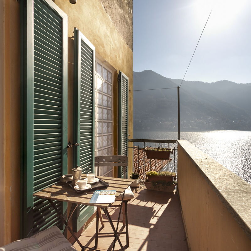 Ca Sbrisiga In Moltrasio: Balcony / Terrace / Patio, Building Exterior, Scenic View