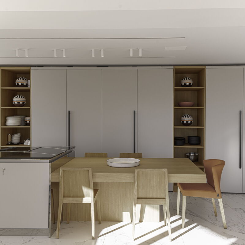 Luxury Penthouse Montfleury: Living Room