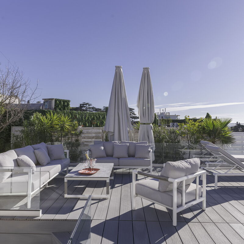 Luxury Penthouse Montfleury: Balcony / Terrace / Patio