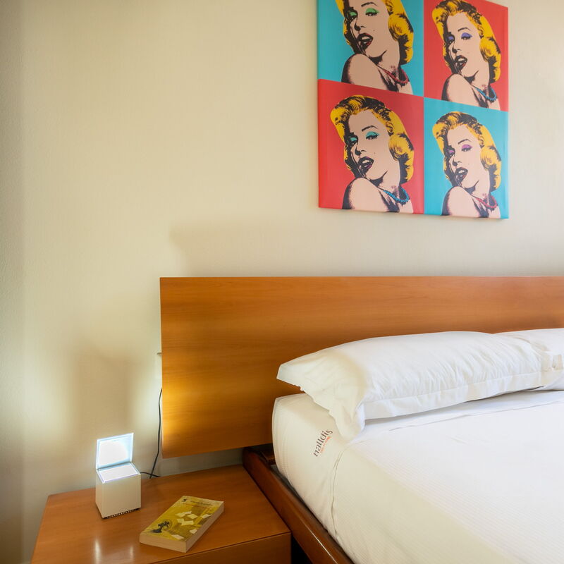 Largo Quinto Alpini: chambre à coucher