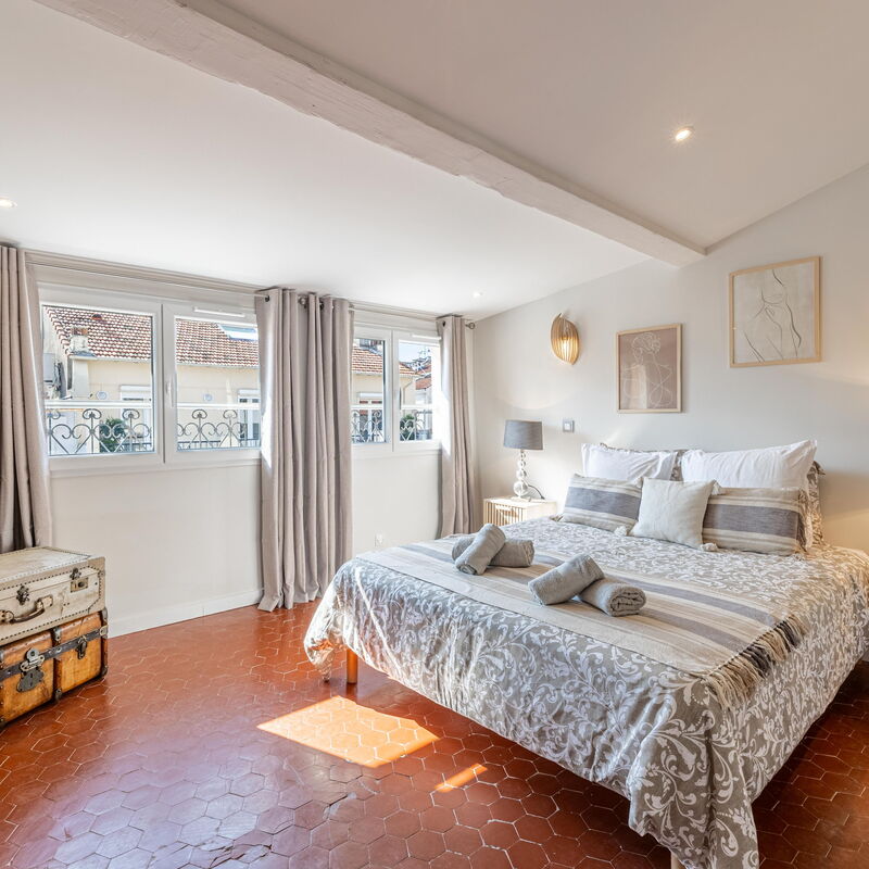 Impasse Florian: Camera da letto