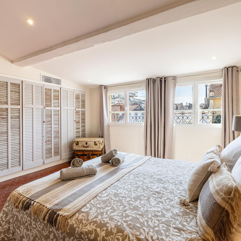 Impasse Florian: Camera da letto