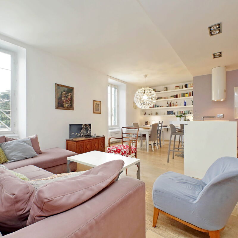 San Pietro Al Vaticano: Cucina, Sala da pranzo, Soggiorno