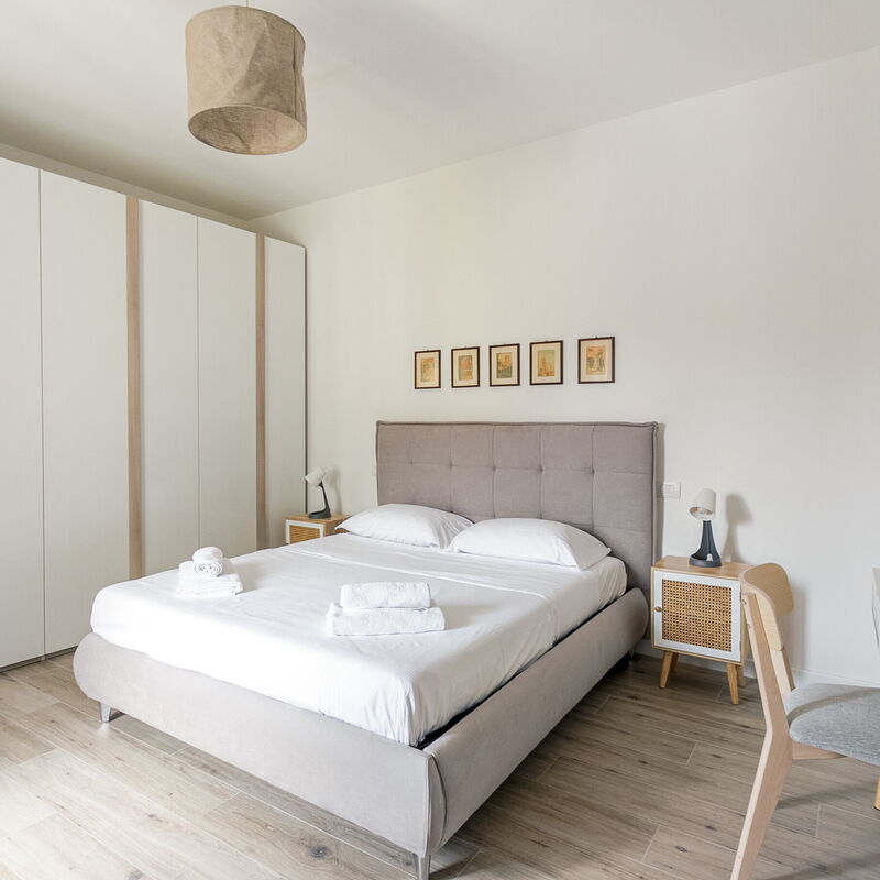 Tadino Ai Giardini Indro Montanelli: chambre à coucher