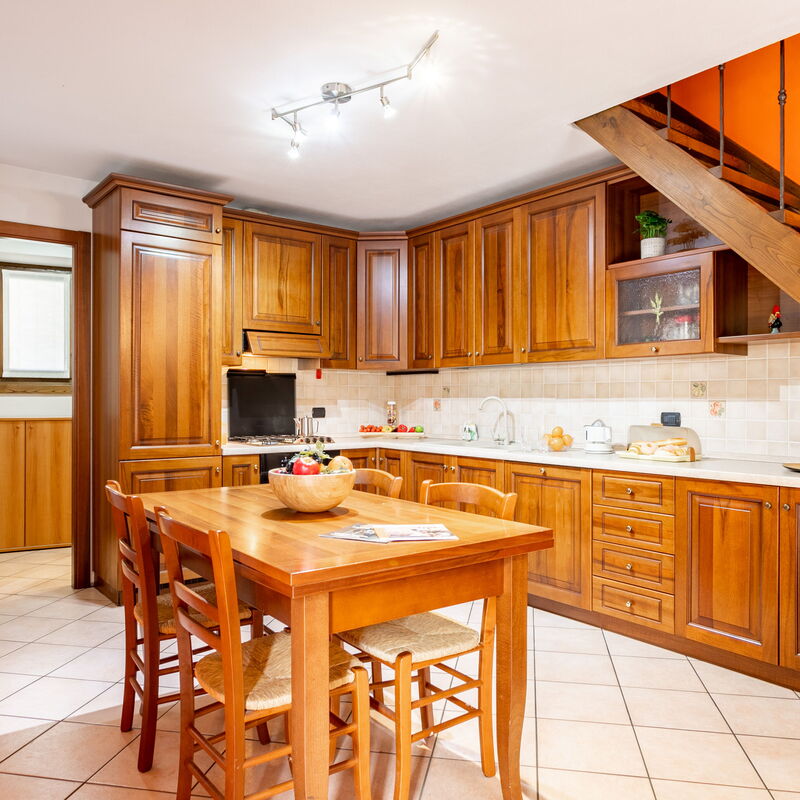 Gelsomino Stone House: Dining Room, Kitchen, Living Room