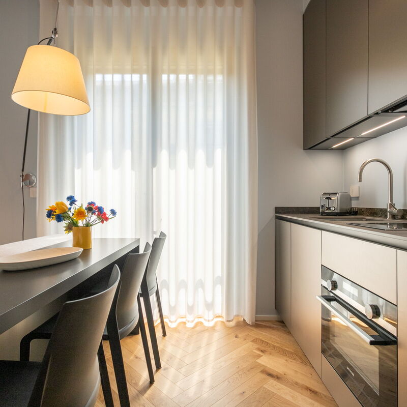 Crocetta Living: Dining Room, Kitchen