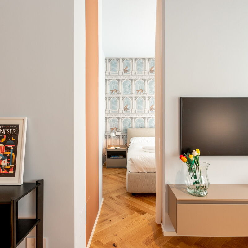 Crocetta Living: Bedroom, Living Room