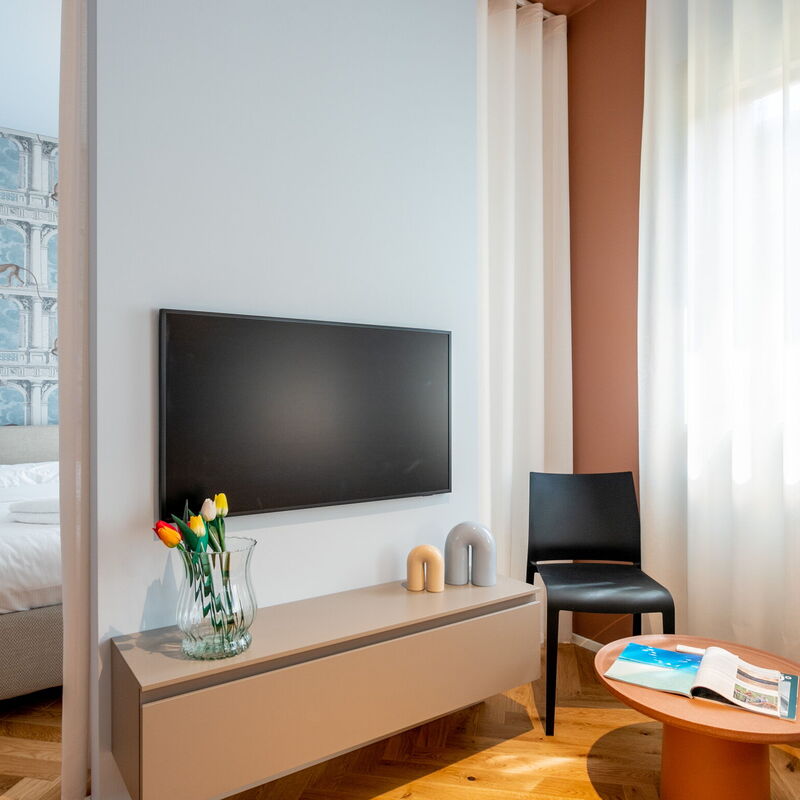 Crocetta Living: Bedroom, Living Room