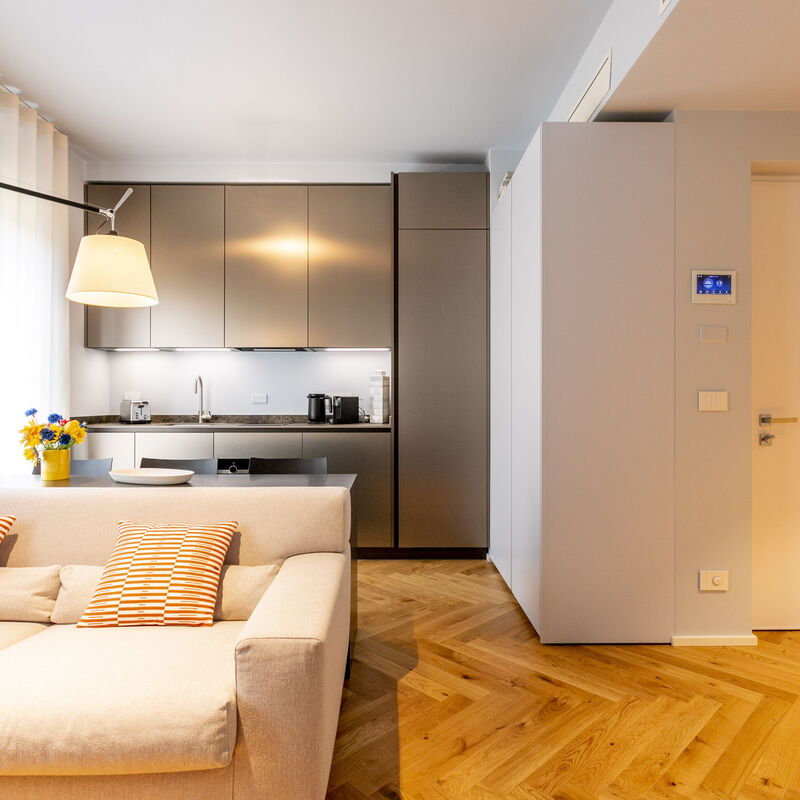 Crocetta Living: Dining Room, Kitchen, Living Room