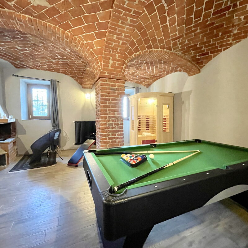 Cascina Liebe: Salle commune