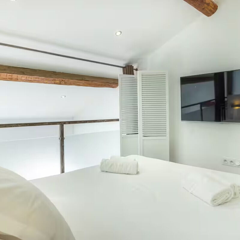 Apartement Forville: chambre à coucher