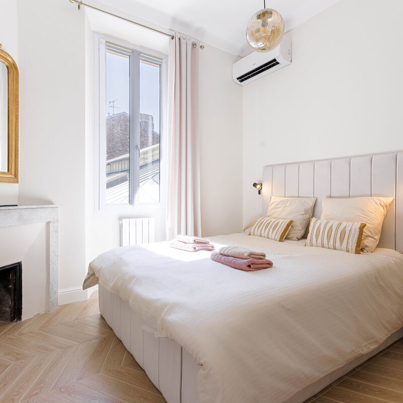 Georges Clémenceau: chambre à coucher