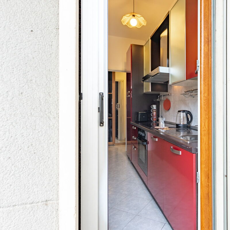 Tolstoj: Balcony / Terrace / Patio, Kitchen