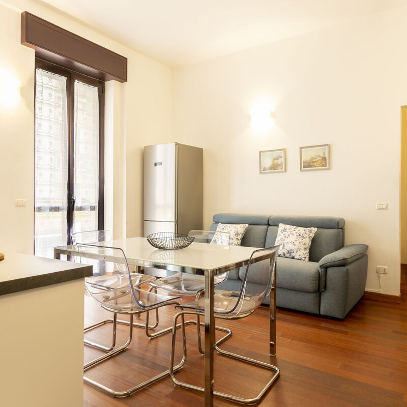 Genova [darsena-de Amicis]: Kitchen, Living Room