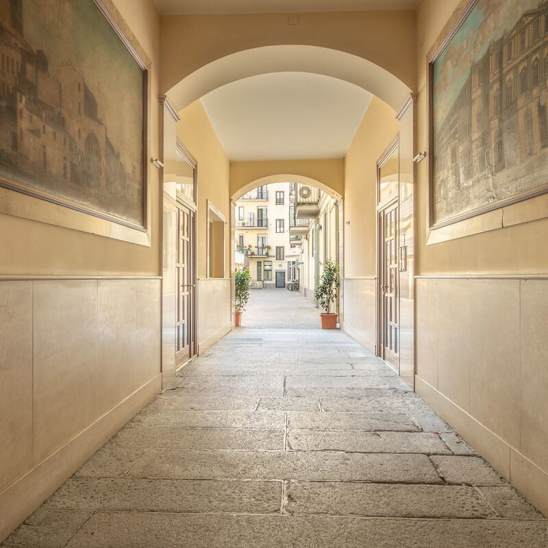 Genova [darsena-de Amicis]: Main Entrance