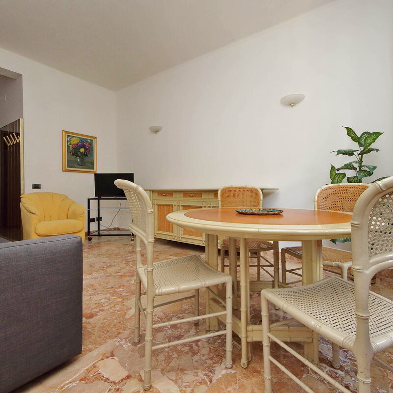 Spacious 1‑Bed with Balcony • 850M to Furio Camillo (Line A): Dining Room, Living Room