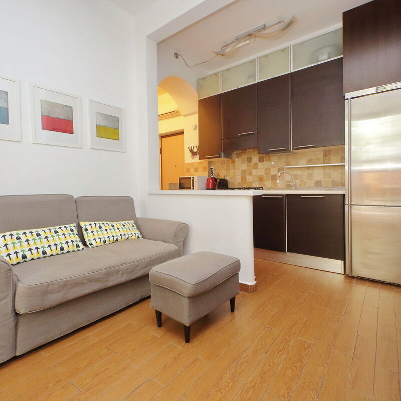 Viale Trastevere: Cucina, Soggiorno