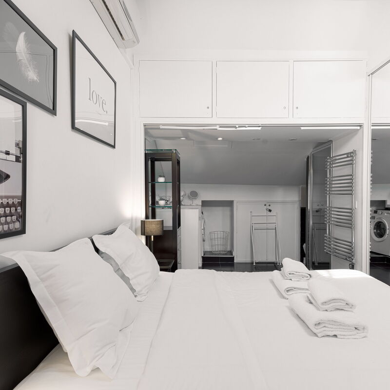 Rue Lafontaine: chambre à coucher