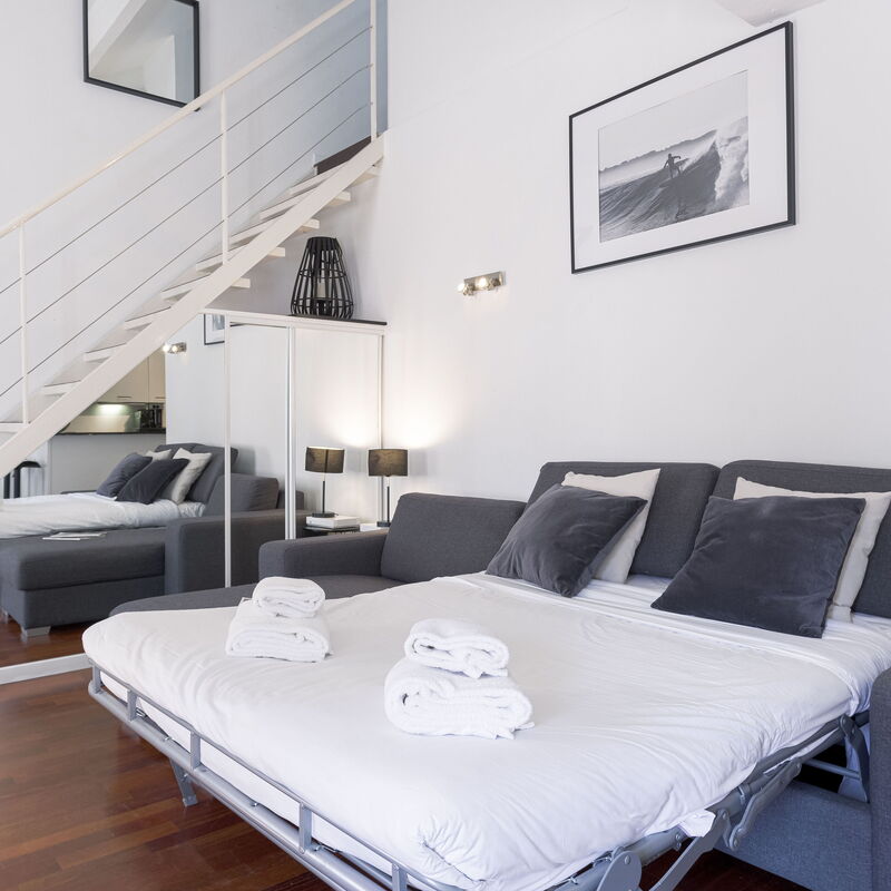 Rue Lafontaine: Salon