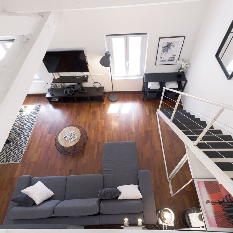 Rue Lafontaine: Salon