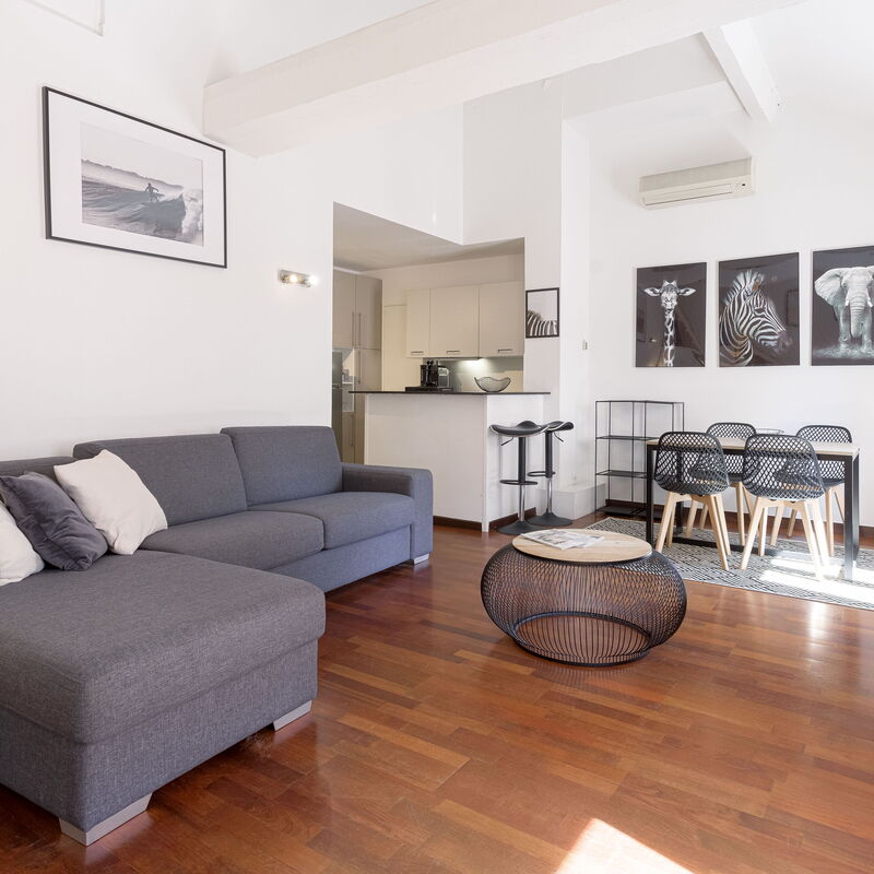 Rue Lafontaine: Salon