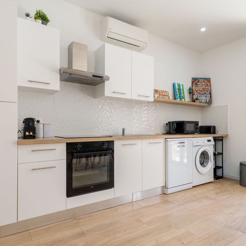 Cocons Apartments: Cucina