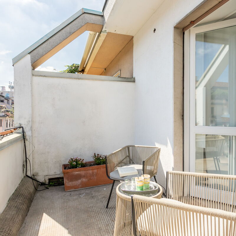 Copernico: Balcon / Terrasse / Patio