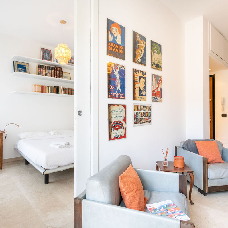 Copernico: chambre à coucher, Salon