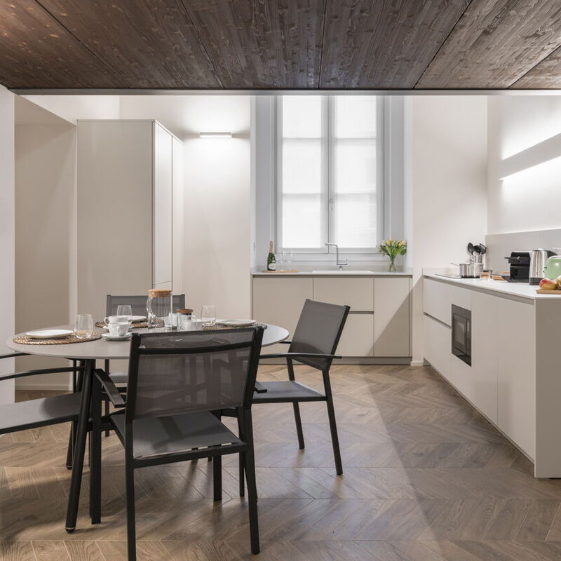 Volta Luxury Collection: Kitchen, Living Room