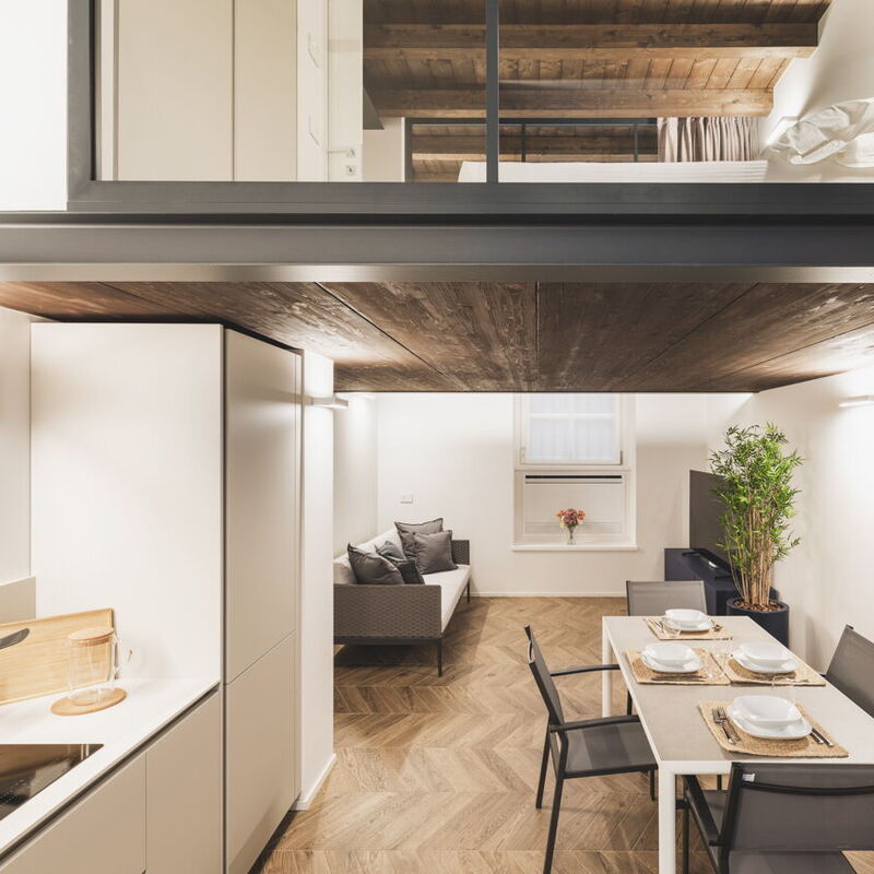 Volta Luxury Collection: Kitchen, Living Room