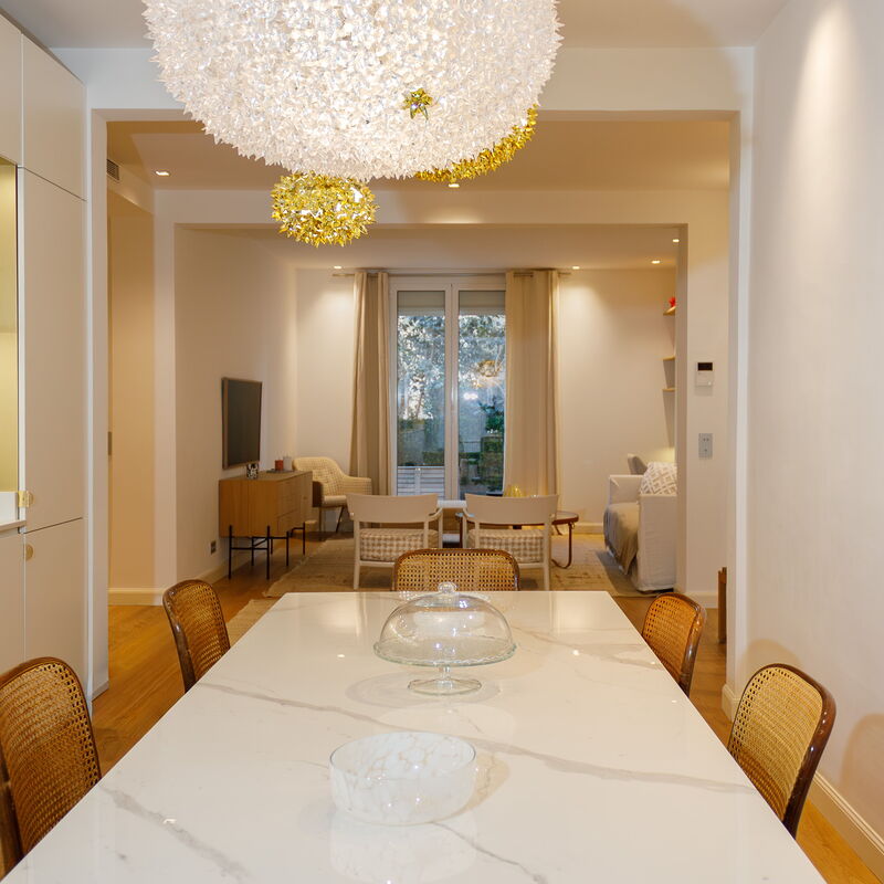 Palais Riviera: Dining Room, Kitchen