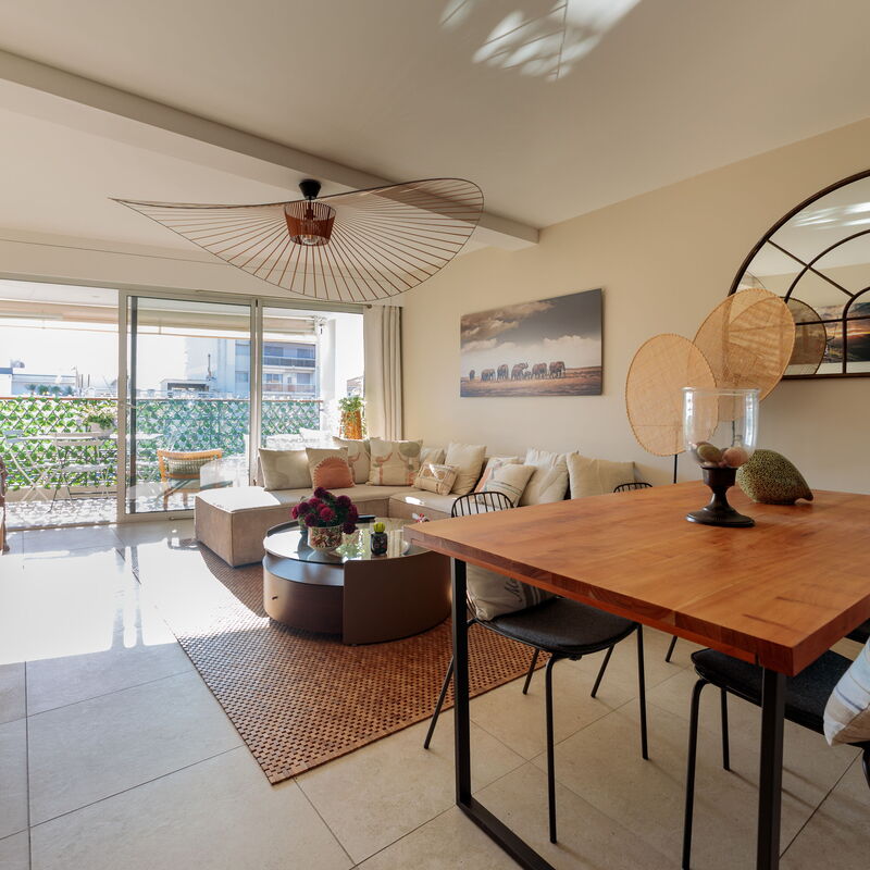 Villa Lerins 411: Dining Room, Living Room