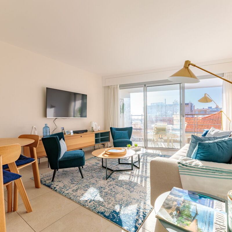 Villa Lerins 304: Dining Room, Living Room