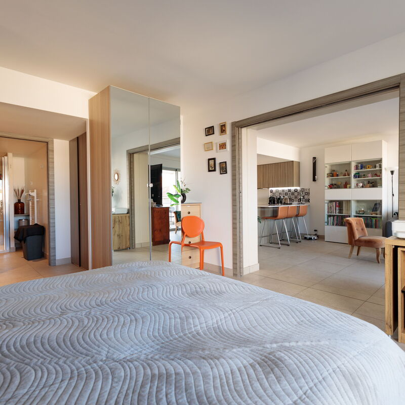 Villa Lerins 405: Bathroom, Living Room