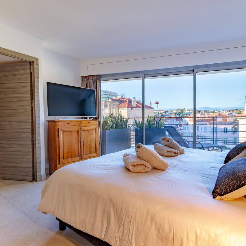 Villa Lerins 401: Bedroom