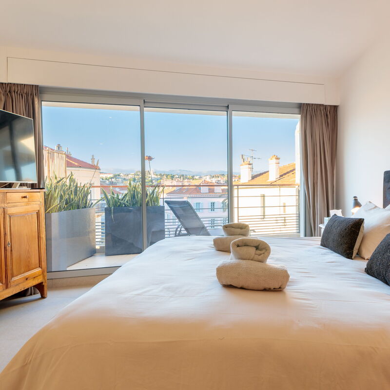 Villa Lerins 401: Bedroom