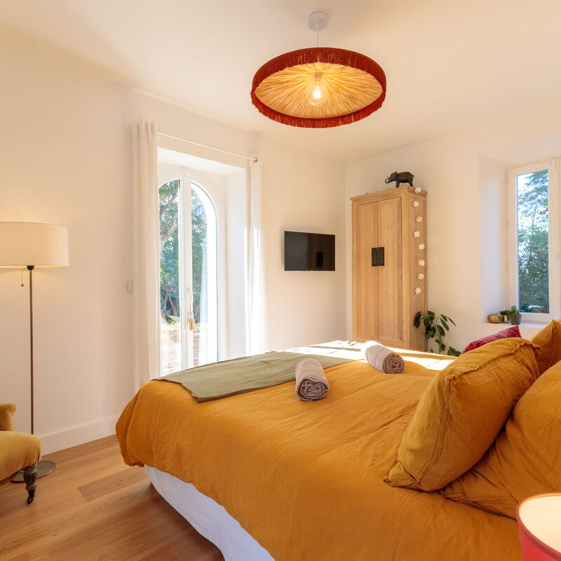 Villa Cannes: Camera da letto