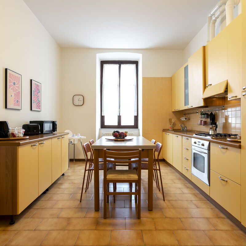 Casa Rezia: Cucina, Sala da pranzo